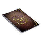 Persoonlijk kunstleder notitieboek (Rechterzijde)