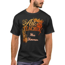 Persoonlijk Kunstleraren T-shirt