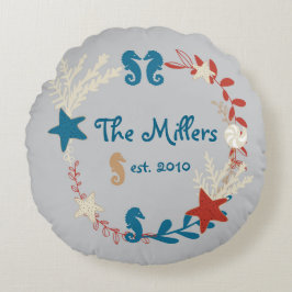 Persoonlijk kussen met naam en trouwdatum