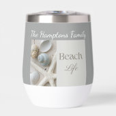 Persoonlijk kustschelp-cadeau voor strandhuis (Voorkant)