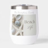 Persoonlijk kustschelp-cadeau voor strandhuis (Voorkant)