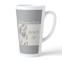 Persoonlijk kustschelp-cadeau voor strandhuis