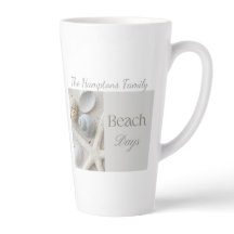 Persoonlijk kustschelp-cadeau voor strandhuis