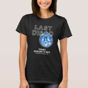 Persoonlijk Laatste Disco Bachelorette-feest T-shirt