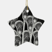Persoonlijk Lacrosse-verzamelobject Keramisch Ornament (Rechts)