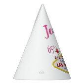 Persoonlijk Las Vegas 65th Birthday Party Pet Feesthoedjes (Links)
