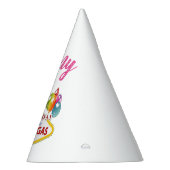 Persoonlijk Las Vegas 65th Birthday Party Pet Feesthoedjes (Rechts)