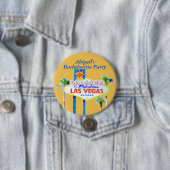 Persoonlijk Las Vegas Bachelorette Ronde Button 7,6 Cm (In situ)