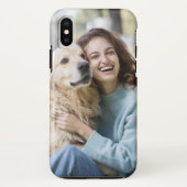Persoonlijk Laughing Girl met Pet Dog Case-Mate iPhone Case (Achterkant)