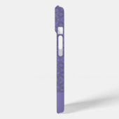 Persoonlijk lavendelpatroon Case-Mate iPhone case (Achterkant / Links)