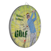 Persoonlijk leef ik tot Golf Golfer-dartboard Dartbord (Voorkant Links)