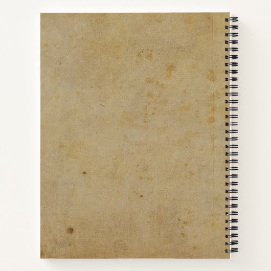 Persoonlijk leesblad notitieboek (Achterkant)