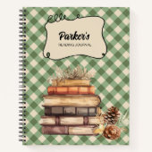 Persoonlijk leesjournaal notitieboek (Voorkant)