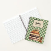 Persoonlijk leesjournaal notitieboek (Binnen)