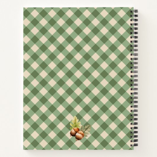 Persoonlijk leesjournaal notitieboek (Achterkant)