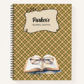 persoonlijk leesjournaal notitieboek (Voorkant)