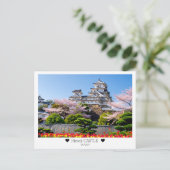 Persoonlijk, lente Himeji Castle Briefkaart (Staand voorkant)