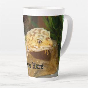 Persoonlijk Leopard Gecko Lizard Latte Mok