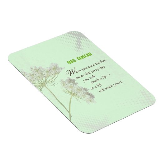 Persoonlijk, Leraar-appreciatiedag Dank u Magneet (Rechterzijde)