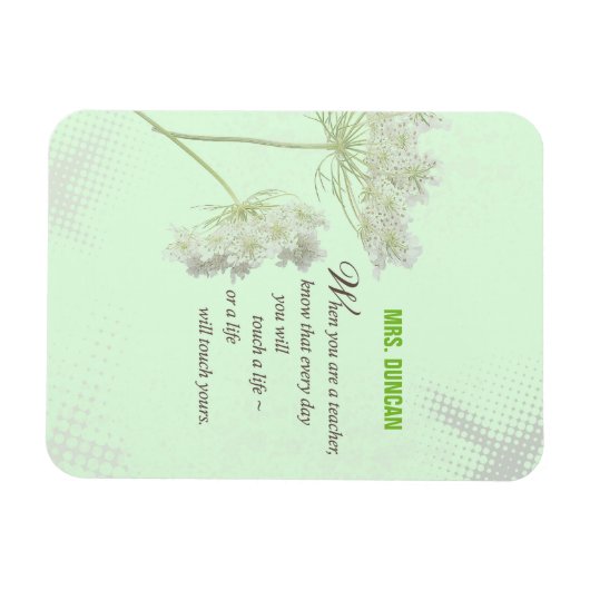 Persoonlijk, Leraar-appreciatiedag Dank u Magneet (Horizontaal)