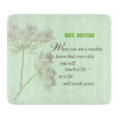 Persoonlijk, Leraar-appreciatiedag Dank u Snijplank (Voorkant)