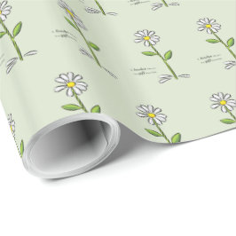 Persoonlijk, leraar Dank je, Religieuze Vloer Cadeaupapier