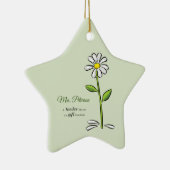 Persoonlijk, leraar Dank je, Religieuze Vloer Keramisch Ornament (Rechts)