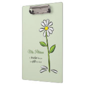 Persoonlijk, leraar Dank je, Religieuze Vloer Klembord (Links)