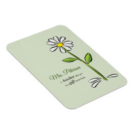 Persoonlijk, leraar Dank je, Religieuze Vloer Magneet