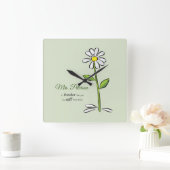 Persoonlijk, leraar Dank je, Religieuze Vloer Vierkante Klok (Huis)