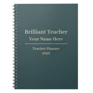 Persoonlijk Leraren Planner Notitieboek 2026