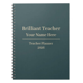 Persoonlijk Leraren Planner Notitieboek 2026