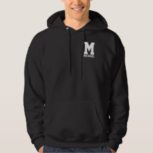 Persoonlijk Letterman Monogram Hoodie