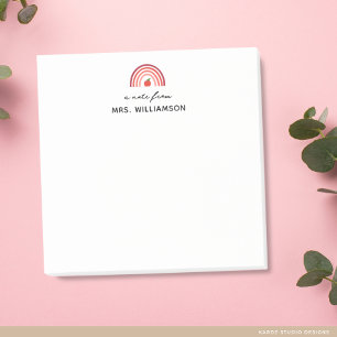 Persoonlijk leuk briefje van juf naam Post-it Post-it® Notes