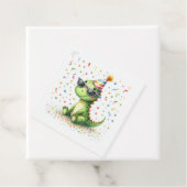 Persoonlijk leuk dinosaurus verjaardagsfeest bedankjes labels (In situ)