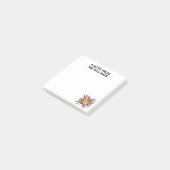 Persoonlijk leuk modern cool stripboek POP Post-it® Notes (Schuin)