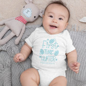 Persoonlijk leuk Pasen eerste keer eierjager Romper