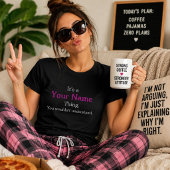 Persoonlijk leuk T-shirt met naam