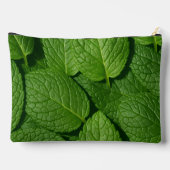 Persoonlijk Levendig Groen Verse Muntblaadje Etui (Achterkant)