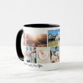 Persoonlijk liefdesgelach altijd en altijd mok (Voorkant links)