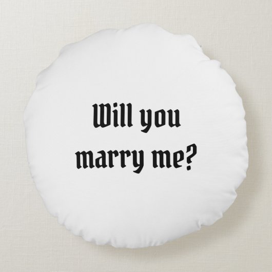 Persoonlijk liefdeshart Weddenschap Rond Kussen (Achterkant)