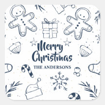 Persoonlijk liefdevol kerstschetsenbord