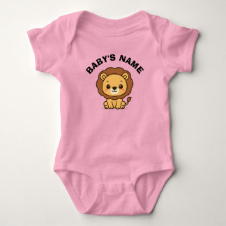 Persoonlijk Lieve Leeuw Baby Rompertje