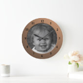 Persoonlijk Lijst Foto en TekstBronze Grote Klok (Huis)