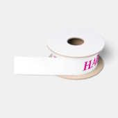 Persoonlijk lint - aangepaste tekst & ontwerp (Spoel)