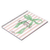 Persoonlijk lintdagboek notitieboek (Linkerzijde)