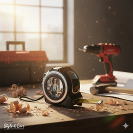 Persoonlijk lintmeter met aangepaste foto voor uni rolmaat