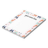 Persoonlijk Llama-Notitieblok Notitieblok (Linkerzijde)