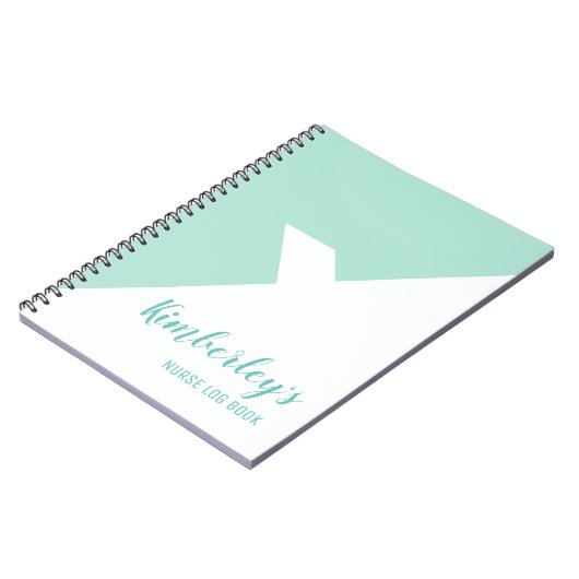 Persoonlijk logboek van verpleegkundige notitieboek (Linkerzijde)