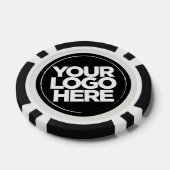 Persoonlijk logo en tekst Cool Cloud Dance Poker Chips (Enkel)
